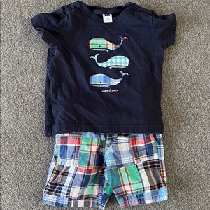 Janie and Jack short set